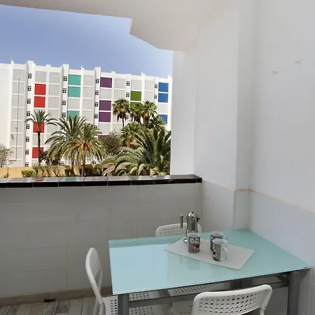 Agaete Parque: Apartamento Vista Piscina Playa del Inglés Exterior foto